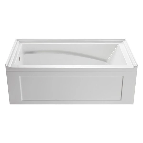 White Apron Skirt Bath Tub
