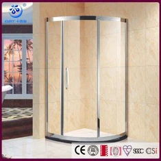 Corner glisman douch patiraj patiraj ak 3 panèl glisman pòt yo, 36 pous DX 36 pous W (KT5586)