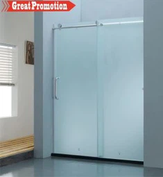 Double Frosted Frameless glisman pòt an vit