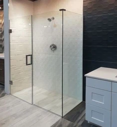 Frameless pòt douch artikulasyon